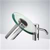 Fontana Dijon Chrome Motion Sensor Faucet & Automatic Liquid Foam Soap Dispenser For Restrooms